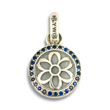 Good Art Saint Christopher Pendant - Blue Sapphire 2A