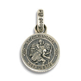Good Art Saint Christopher Pendant - Blue Sapphire 2A