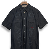 Marni Frayed Light Denim Shirt
