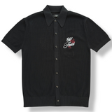 Amiri Club Amiri Crochet Shirt - Black