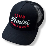 Amiri Club Amiri Trucker Hat - Black