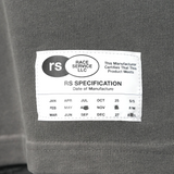 Race Service x Michelin 'Bibendum Distressed Long Sleeve Tee - Dark Grey
