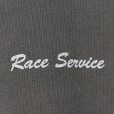 Race Service x Michelin 'Bibendum Distressed Long Sleeve Tee - Dark Grey
