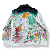 Casablanca Cuban Collar Long Sleeve Shirt - Multi