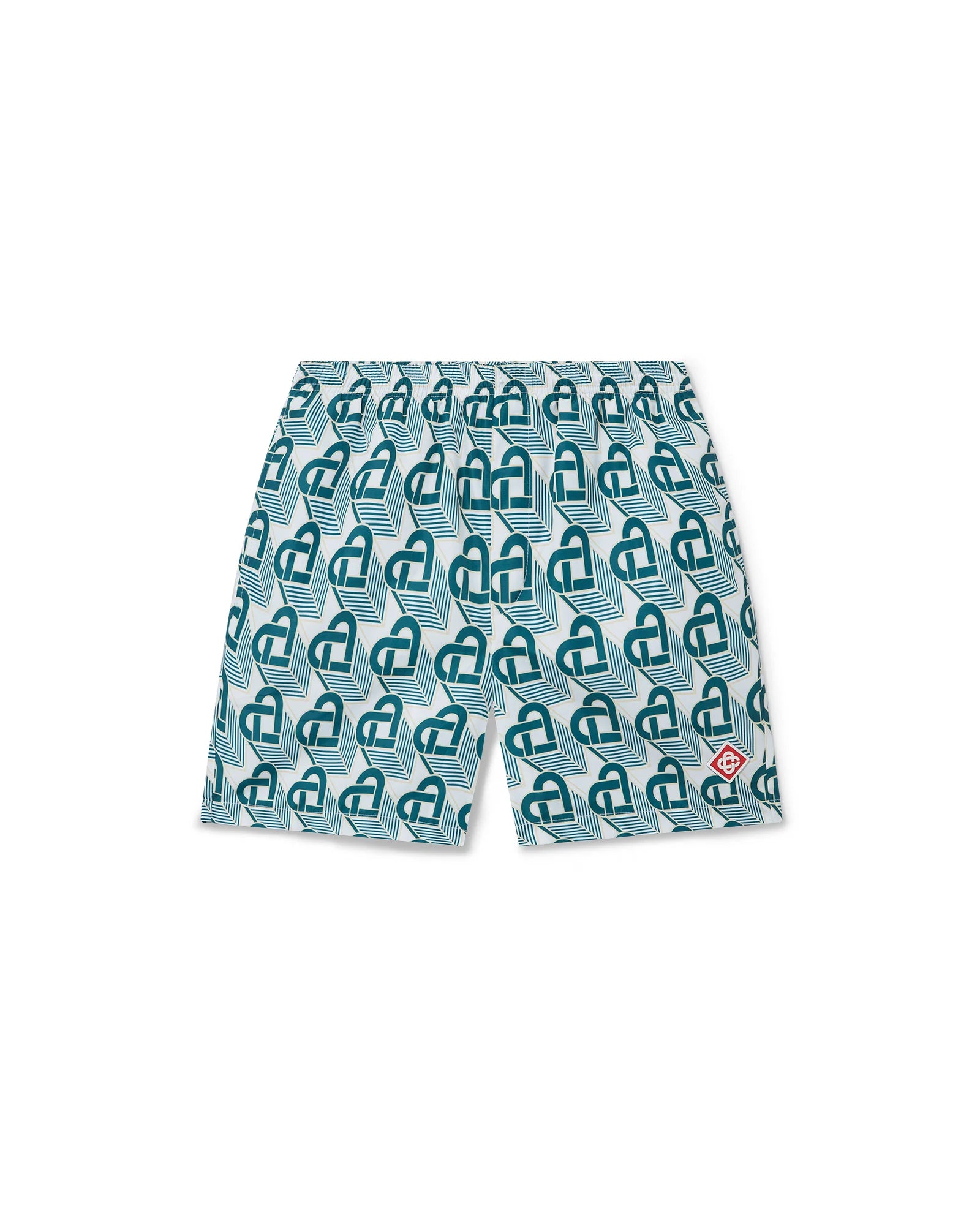 Casablanca Printed Swim Trunks - Green