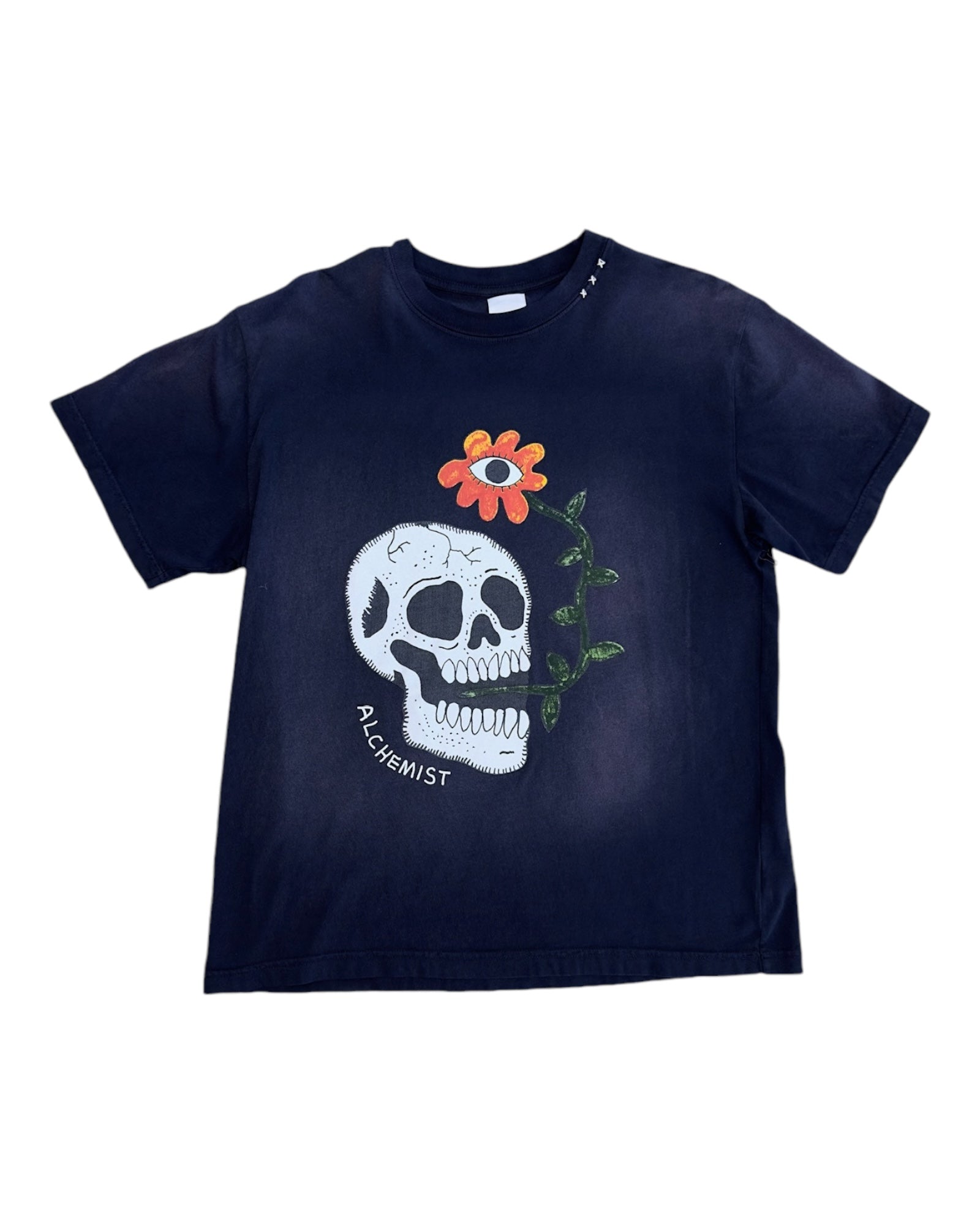 Alchemist Skull Tee Black