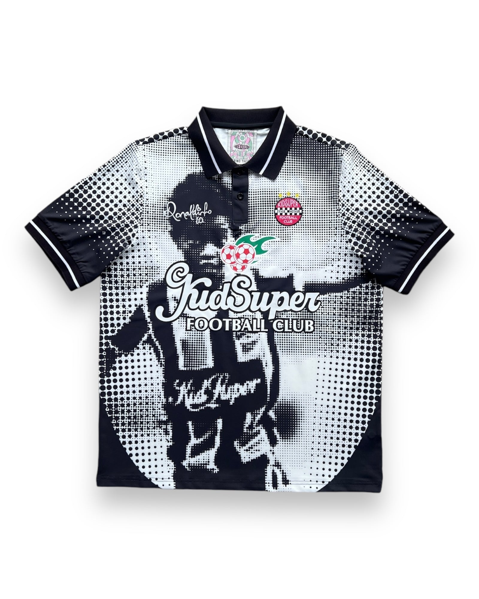 Kidsuper x Ronaldinho Soccer Jersey - Black