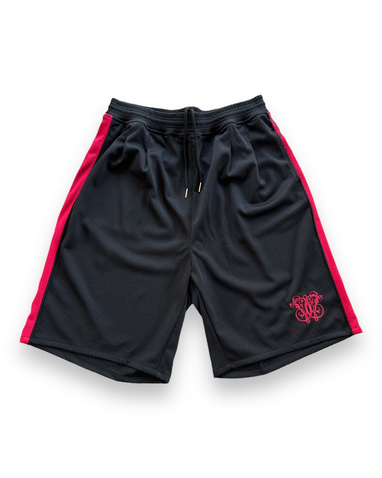 Willy Chavarria Tacombi Pleated Basketball Shorts - Black