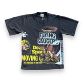CRTFD All Over Print Mash Up Tee - Vintage Black