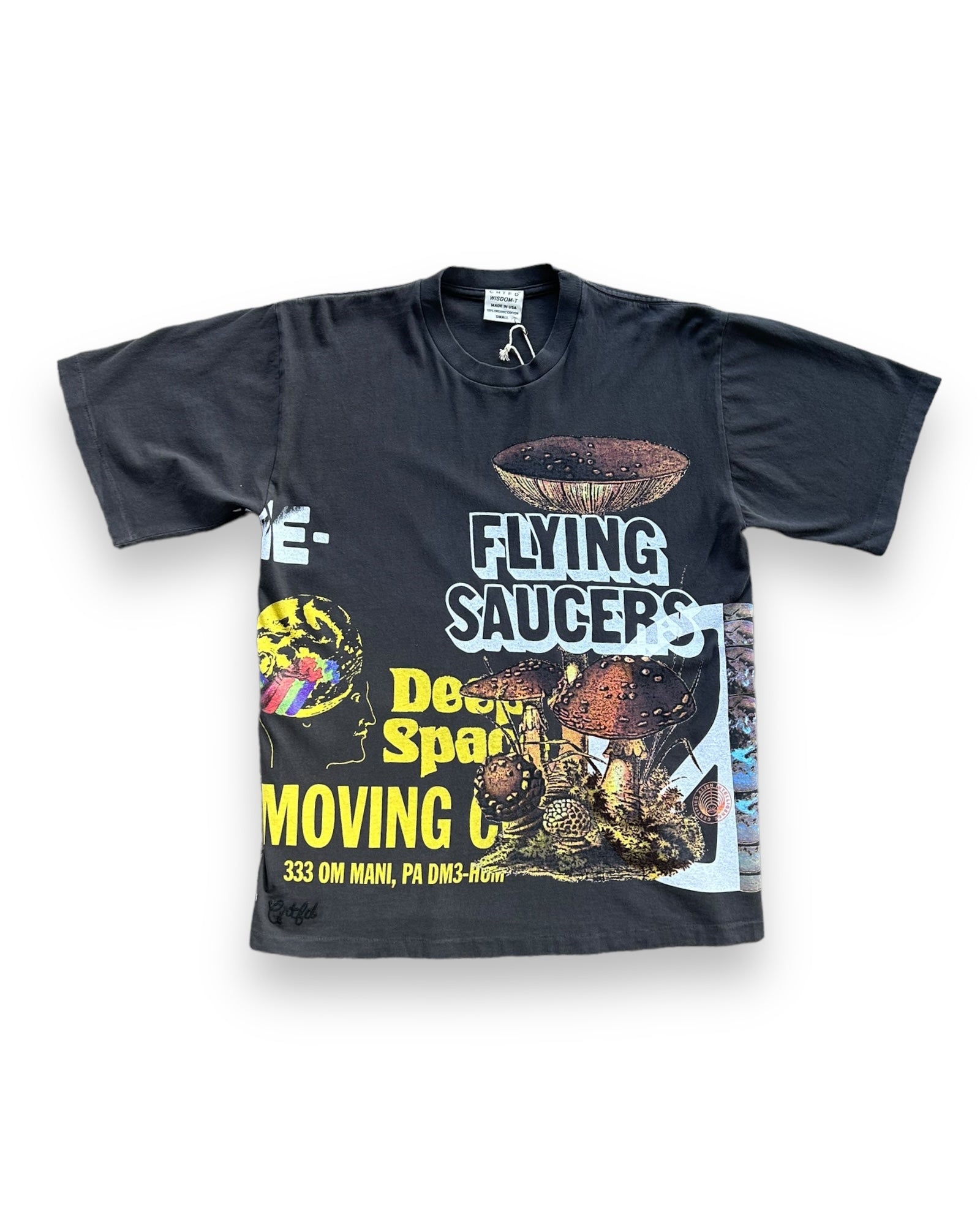 CRTFD All Over Print Mash Up Tee - Vintage Black