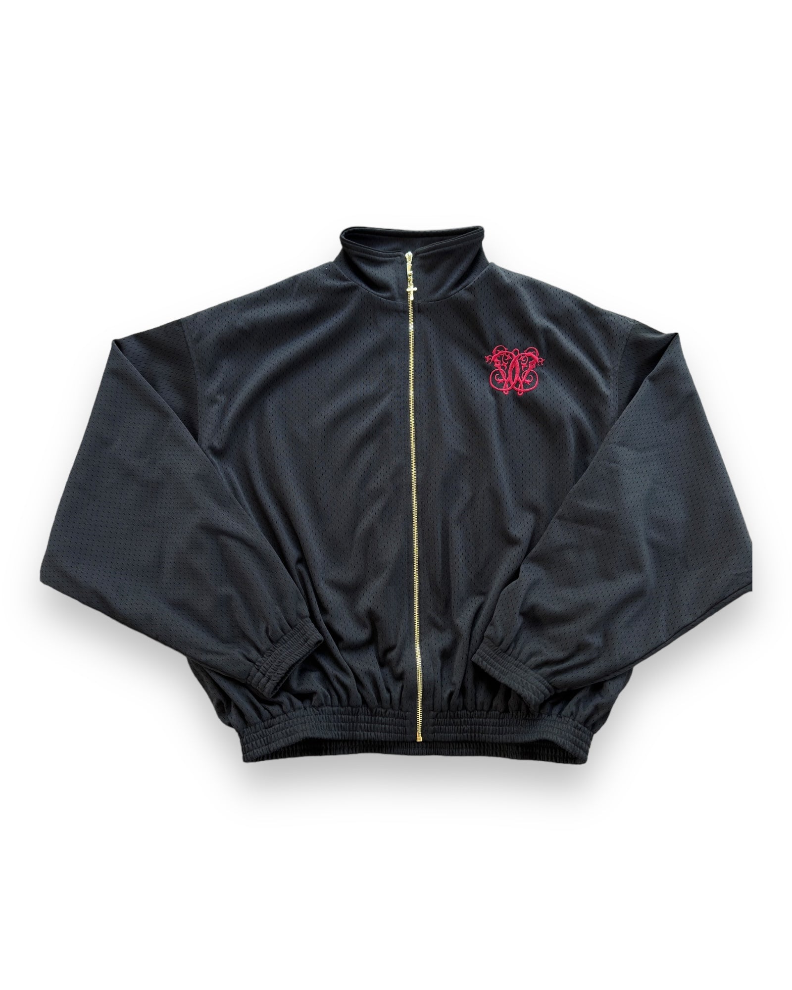 Willy Chavarria Tacombi Topo Chico Mesh Jacket - Black