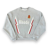 Rhude Lightning Crewneck - Grey