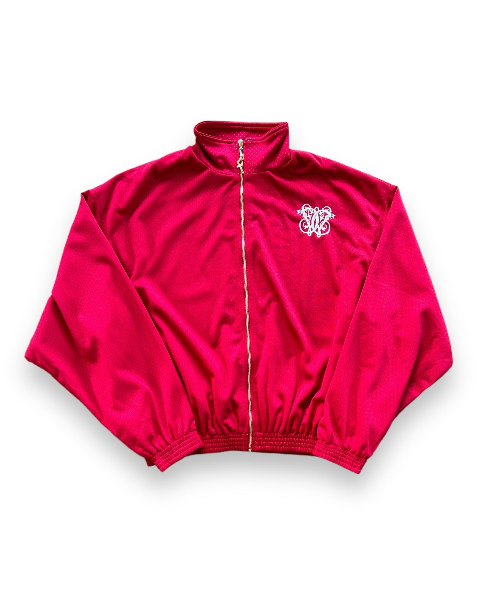 Willy Chavarria Tacombi Topo Chico Mesh Jacket - Red