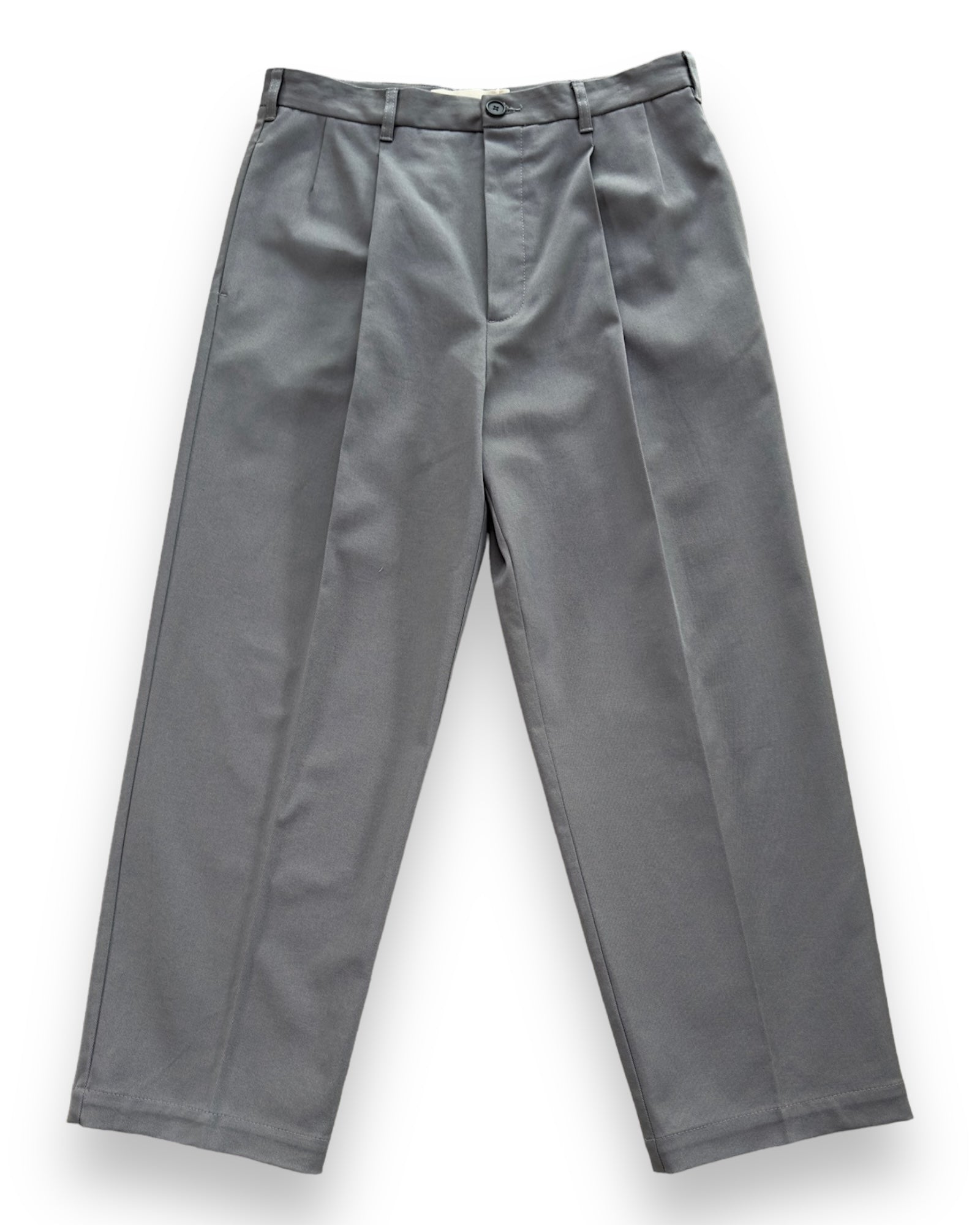 Marni Stretch Cotton Gaberdine Trouser - Silver