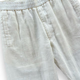 John Elliott Linen Easy Trouser - White