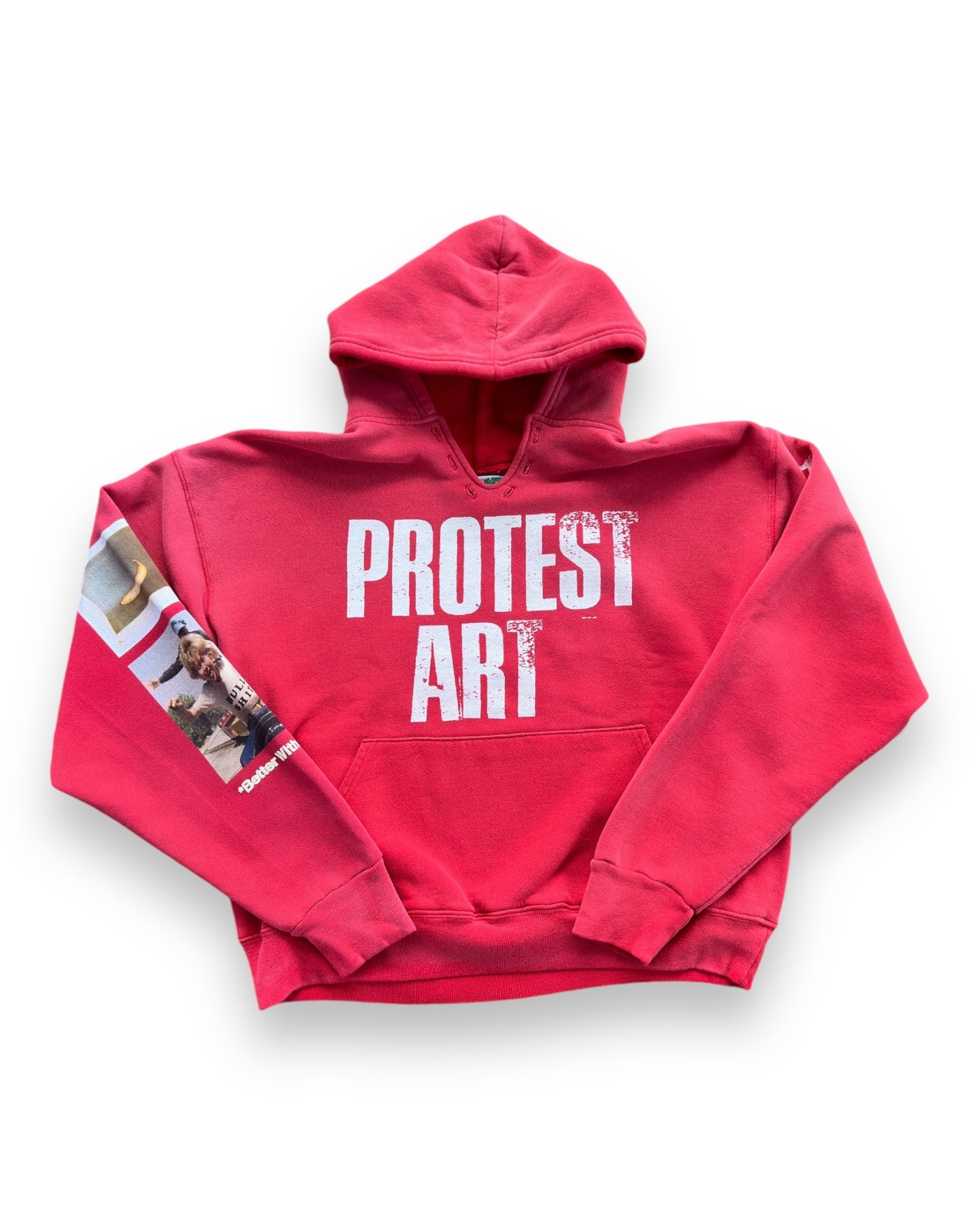 *BWA Protest Art Hoodie - Red