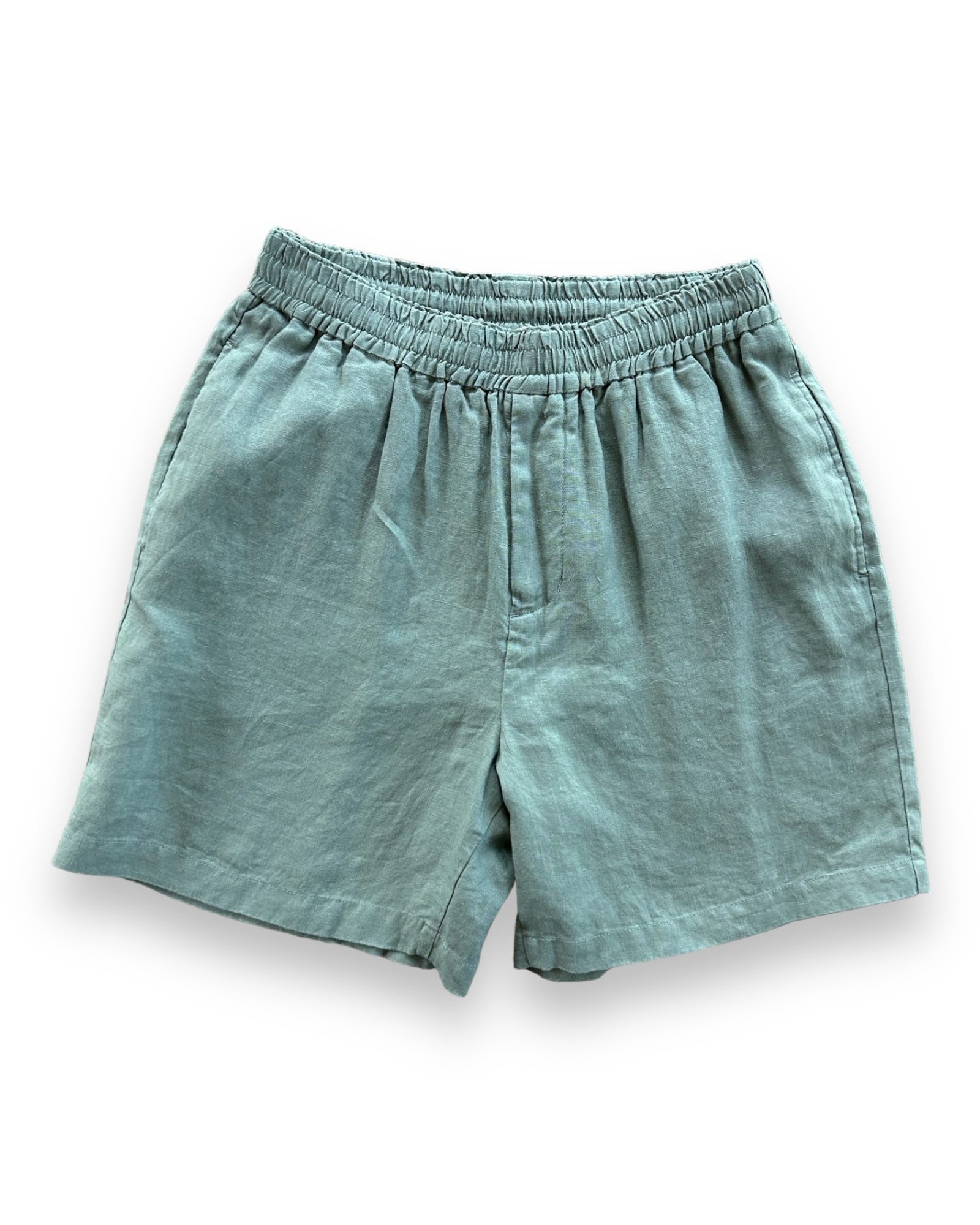 John Elliott Linen Easy Short - Sage