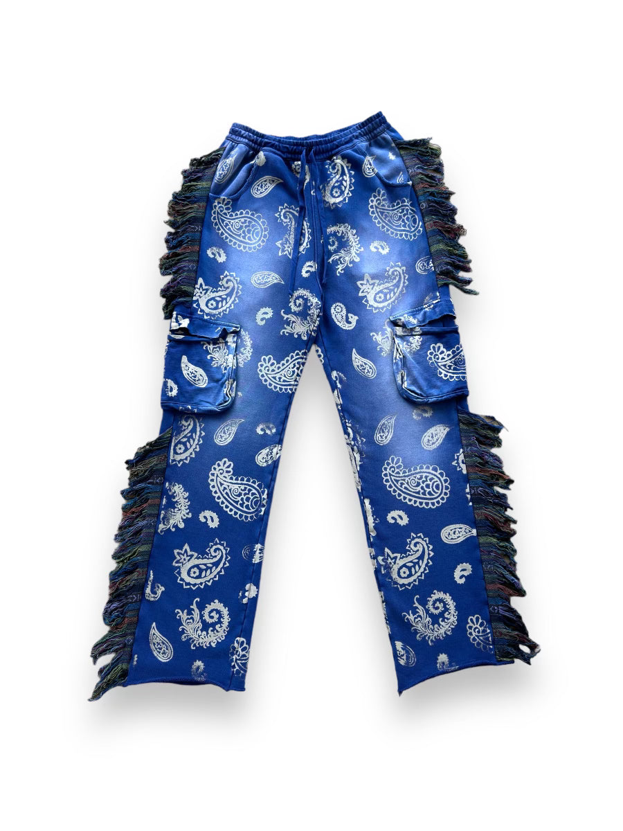 Alchemist Know U Riders Joggers - Paisley - Orient Blue