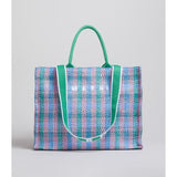 Marni Large Basket Green/Fucshia/Cypress