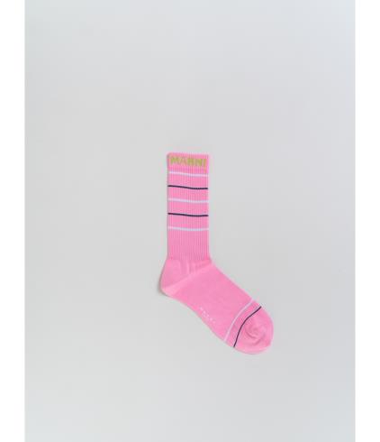 Marni Sock Techno Pink Gummy