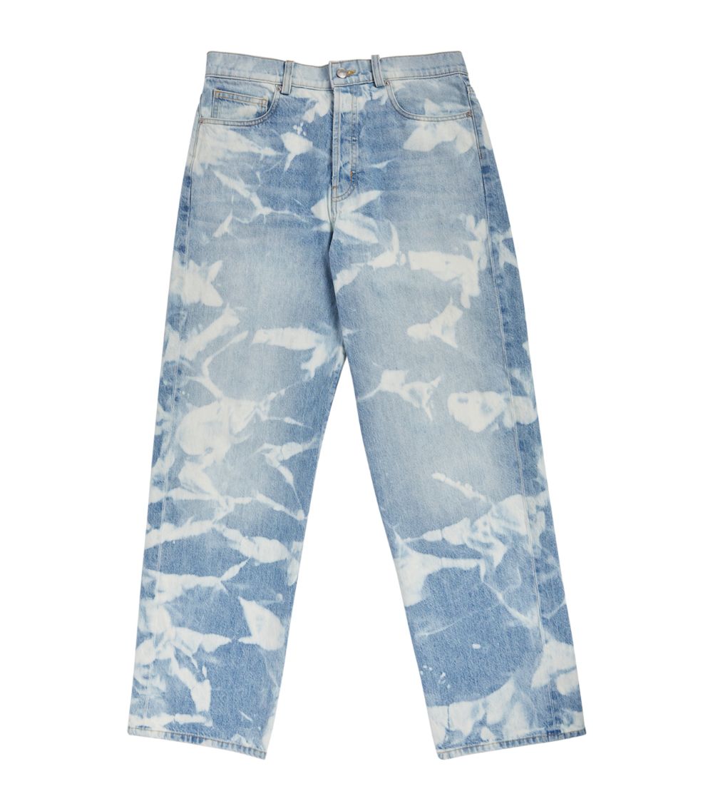 Nahmias Patterned Baggy Jeans