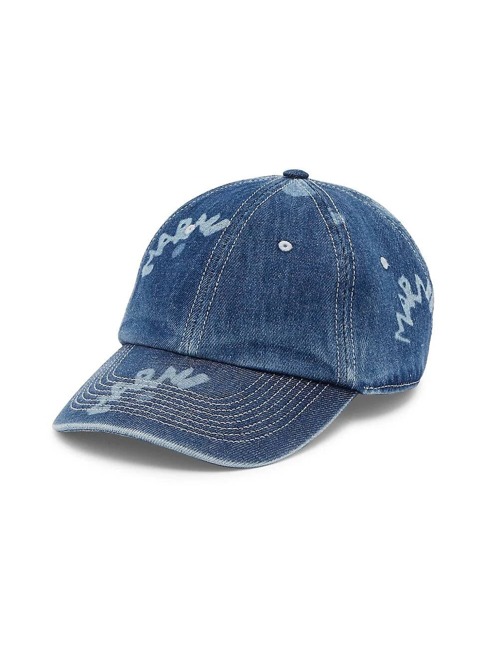 Marni Dripping Denim Hat