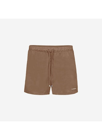 Flaneur Essential Swim Shorts - Brown